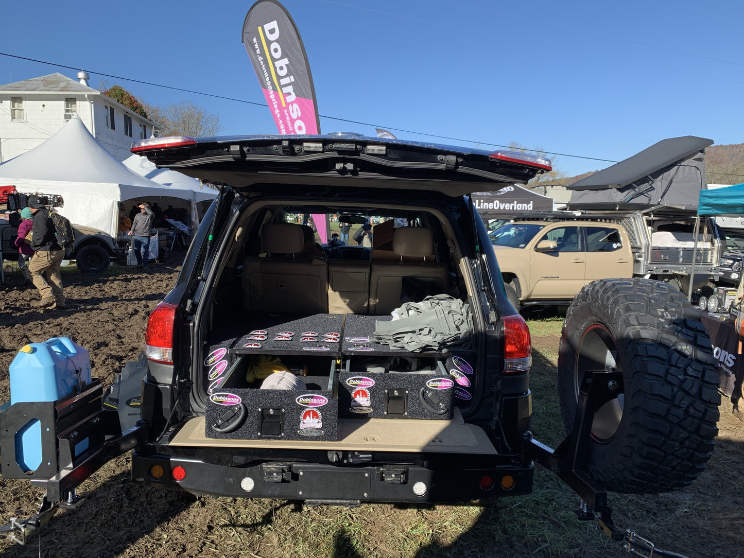 DOBINSONS WING KIT FOR REAR DRAWERS - TOYOTA LAND CRUISER 200 SERIES & LEXUS LX570 - DW59-025K