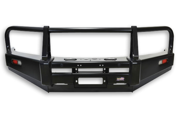 Dobinsons 4x4 Classic Black Bullbar for Navara/Frontier D40 Spain Built (05/2010 - 2015) / Pathfinder R51 Smooth Bumper (05/2010 - 09/2013) (BU45-3526) - BU45-3526
