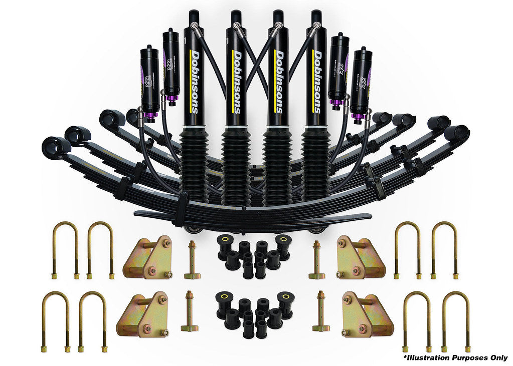 Dobinsons 4x4 2.0" MRR 3-Way Adjustable Suspension Kit for Toyota Landcruiser 60 Series - FJ60 , FJ62 , HJ60 , HJ61 1980-1990 - DSSKITMRA73 - DSSKITMRA73