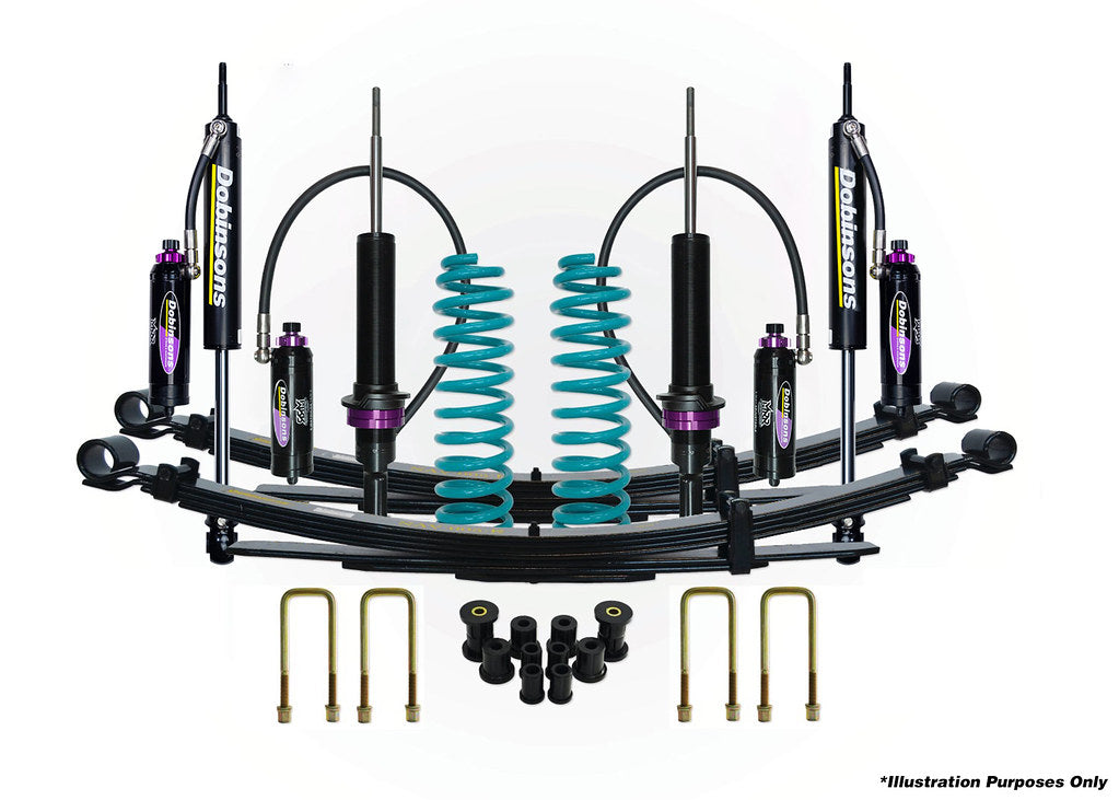 Dobinsons 1.5-3" MRR 3-Way Adjustable Suspension Kit for Ford Ranger 3.2L 4x4 PX / T6 MK1&2 08/2011 to Mid 06/2018 (NON USA) - DSSKITMRA321 - DSSKITMRA321