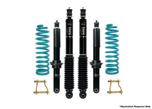 Dobinsons 1-3" IMS Suspension Kit for Nissan NISSAN Frontier D41 2022 ON with extended rear shackles - DSSKITIMSD41ERS