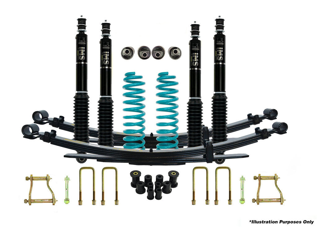 Dobinsons 4x4 3"-4" IMS Suspension Kit for Toyota Landcruiser 78/79 Series - DSSKITIMS0012