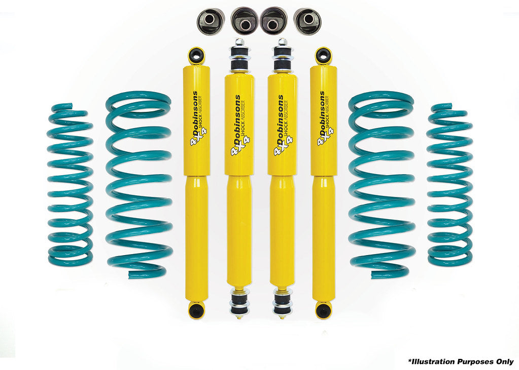 Dobinsons 2.5" Lift Kit Toyota Landcruiser 70 Series Prado I , Landcruiser II LJ78/79 , RJ77 , KZJ78 1987 to 1996 - DSSKIT3942