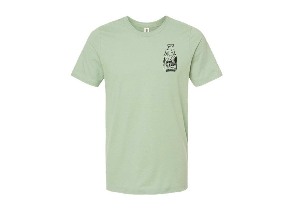 Dobinsons Beers and Backtracks Pacific Green / 76 Series Land Cruiser T-Shirt (PG00-2339) - PG00-2339