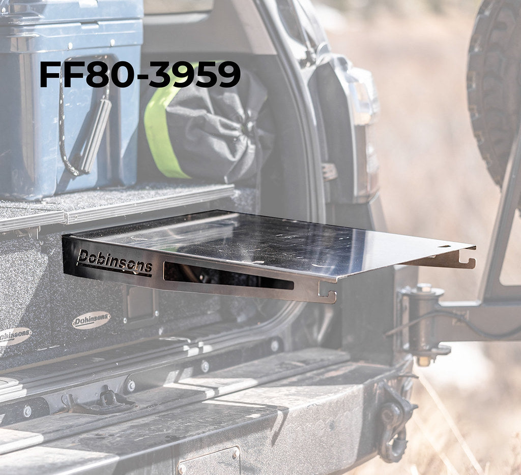 Dobinsons Rear Dual Roller Drawer System for Lexus GX470 & Toyota Prado 120 with Fridge Slide - RDKITGX470