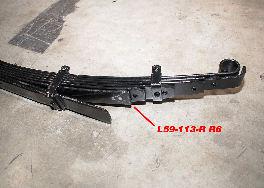 DOBINSONS ADD A LEAF KIT WITH BOLTS FOR L59-112-R - AAL113