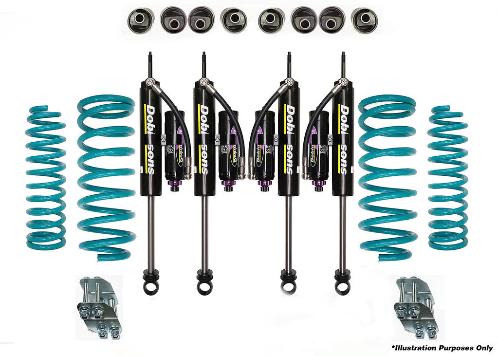Dobinsons 3" MRR 3-Way Adjustable Lift Kit for Suzuki Jimny GJ 4 Door 2023-2024 - DSSKITMRAGJ4