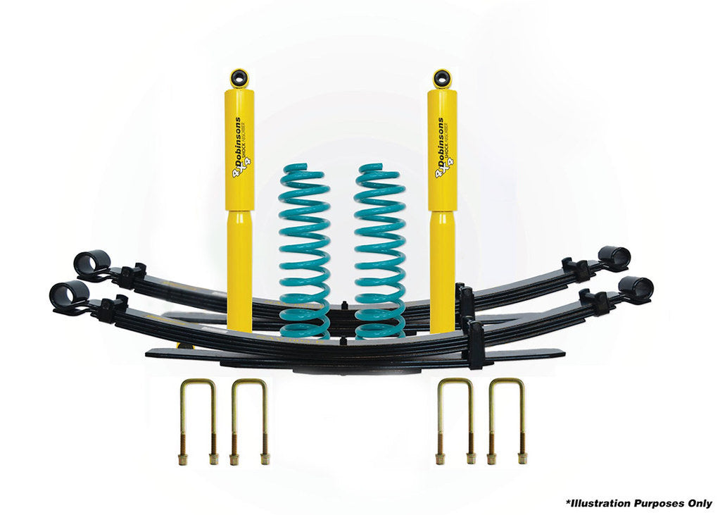 Dobinsons 1" Suspension Kit for 2019 on Toyota HiAce Leaf Spring Rear - DSSKIT19HL