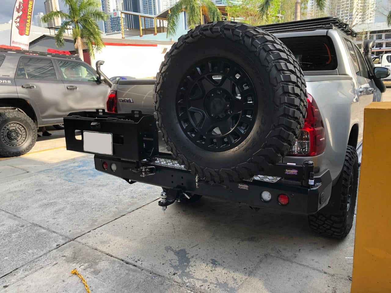 Dobinsons Rear Bumper With Swing Outs for Toyota Hilux Revo 2016-2021 (BW80-4135)