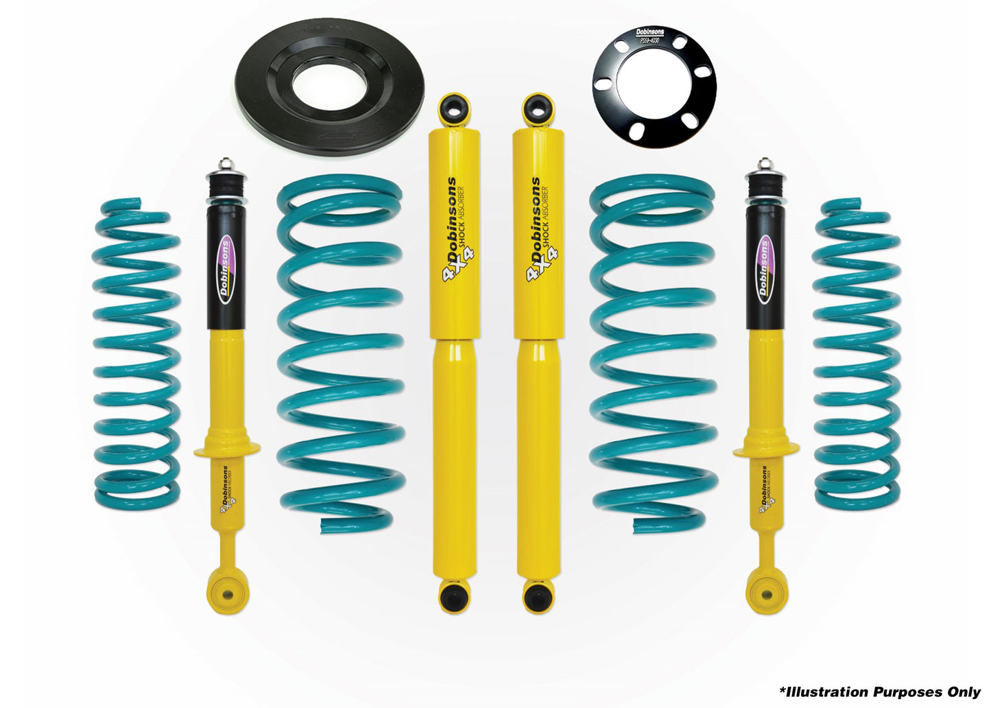 Dobinsons 1.5"-3.5" Lift Kit for Lexus GX460 4x4 2010 to 2021 - DSSKIT0014