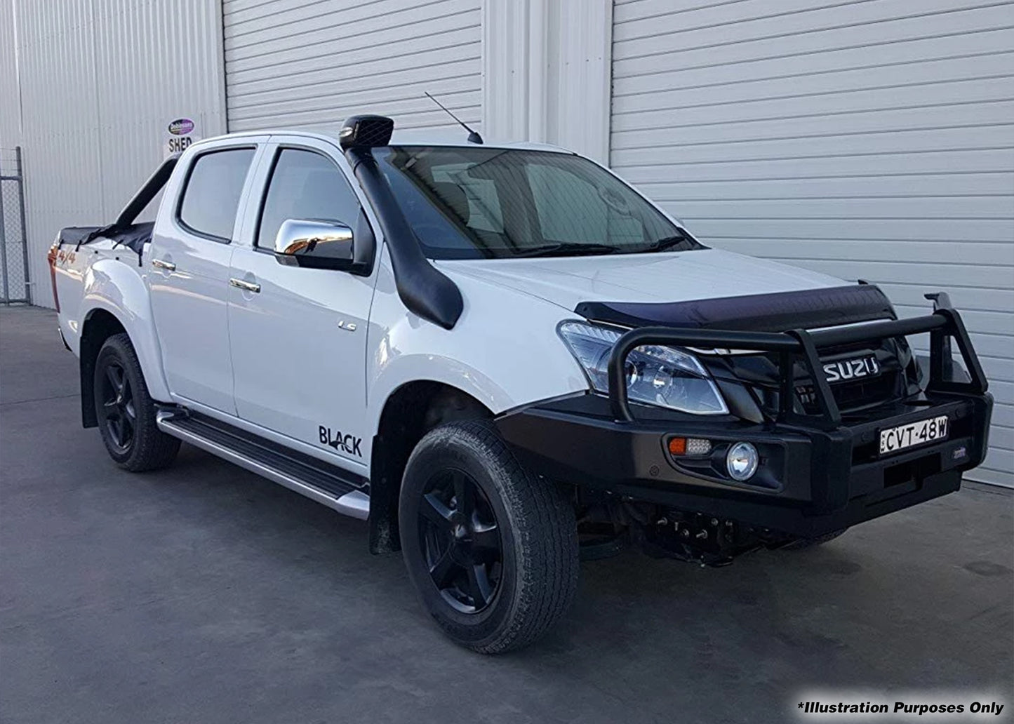 Dobinsons 4x4 Snorkel Kit for Isuzu D-Max and MU-X from 2012-2021 with 3.0L Tdi(SN21-3456) - SN21-3456