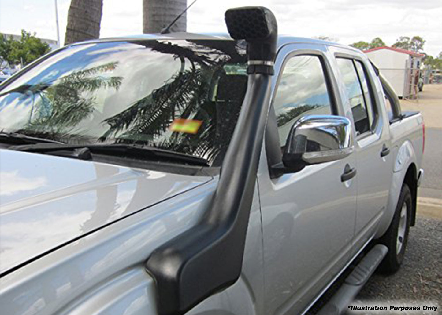 DOBINSONS SNORKEL KIT FOR NISSAN NAVARA/FRONTIER D40 , PATHFINDER R51 2.5L DIESEL - LEFT SIDE MOUNT - SN45-3397