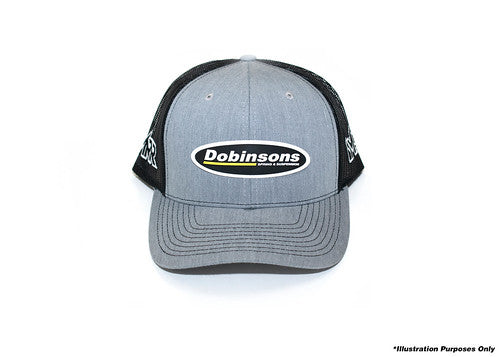 Dobinsons Richardson 112 Grey/Black Trucker Hat - (HAT-112-HGB-A)