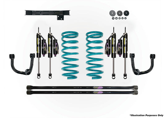 Dobinsons 2.5-3.0" MRR 3-Way Adjustable Lift Kit for Toyota Land Cruiser 100 Series / Lexus LX470 1998-2007 - DSSKITMRA75