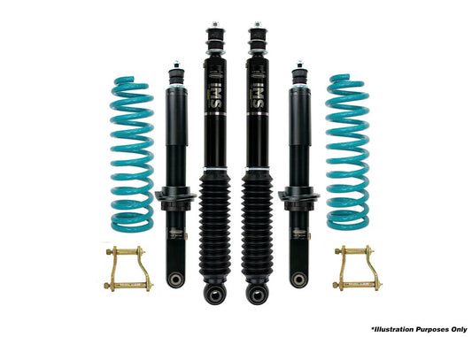 Dobinsons 2" IMS Suspension Kit for Nissan Navara D40 2005 on with Extended Rear Shackles - DSSKITIMS140ERS