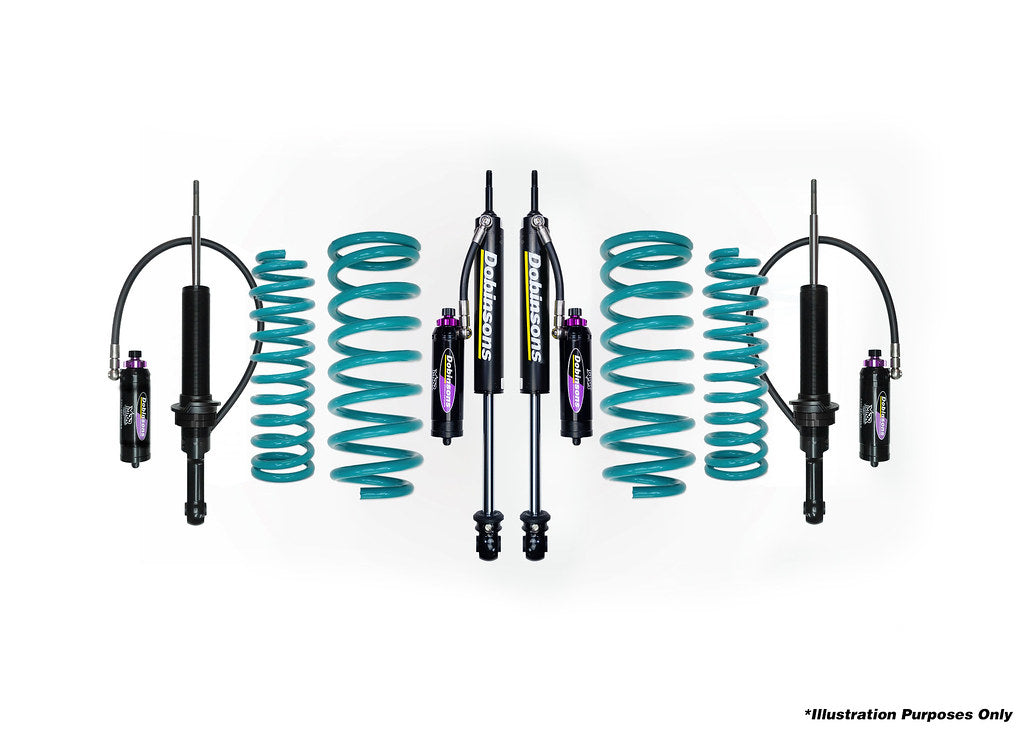 Dobinsons 4x4 MRR 3-Way Adjustable Lift Kit for TOYOTA FORTUNER KUN/TGN 51 2005 TO 06/2015 - DSSKITMRA016 - DSSKITMRA016