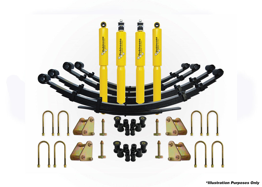 Dobinsons 4x4 Full 2.0" Suspension Kit for Toyota Land Cruiser 43 Series 1980-1985  (Large Spring Eye) - DSSKIT671