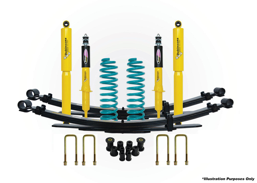 Dobinsons 0.5" to 1.5" Suspension Kit for Nissan Navara/Frontier D23 , NP300 08/2014 on - DSSKIT80 - DSSKIT80