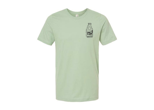 Dobinsons Beers and Backtracks Pacific Green / 76 Series Land Cruiser T-Shirt (PG00-2339) - PG00-2339