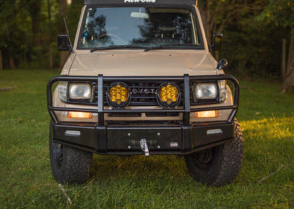 DOBINSONS BULL BAR CLASSIC BLACK FOR TOYOTA LAND CRUISER 70 SERIES 1984-2006 - BU59-3515