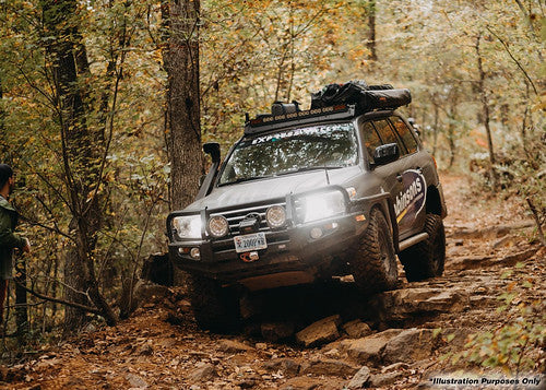 Dobinsons Side Steps and Rails for Toyota Land Cruiser 200 Series (SR59-165) - SR59-165