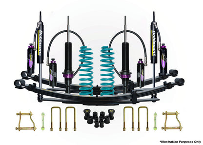 Dobinsons 2-3" MRR 3-Way Adjustable Lift Kit for Volkswagen Amarok 2022 on - DSSKITMRAVWA