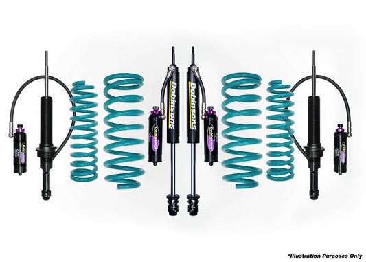 Dobinsons 1.5-2" MRR 3-Way Adjustable Lift Kit for Landcruiser Prado 90 Series 4Door - 1996 to 2003 - DSSKITMRA0034