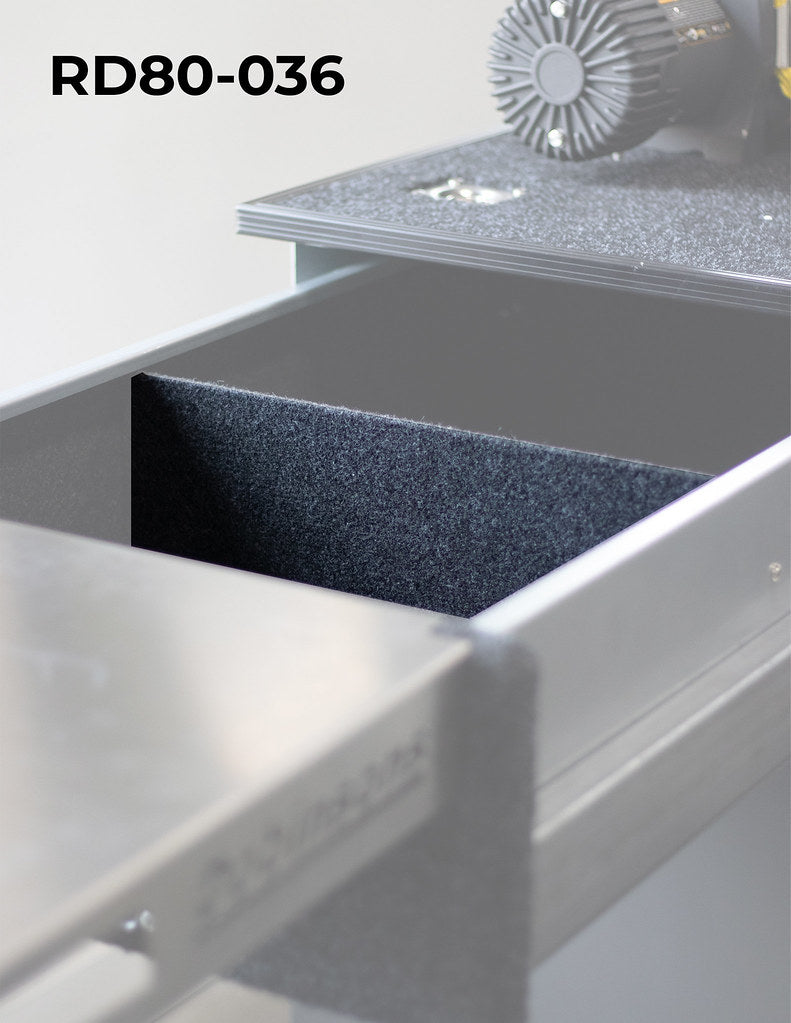 Dobinsons Rear Dual Roller Drawer System for Lexus LX470 with Fridge Slide - RDKITLX470 - RDKITLX470