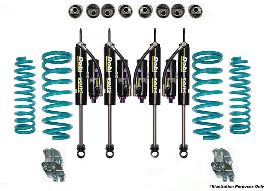 Dobinsons 3" MRR 3-Way Adjustable Lift Kit for Suzuki Jimny GJ 4 Door 2023-2024 - DSSKITMRAGJ4