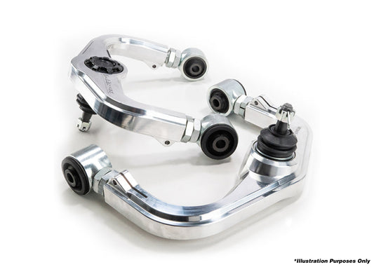 DOBINSONS UCA PAIR BILLET ALUMINUM SERIES FOR NISSAN NAVARA / FRONTIER D23 , D40 , D41 (WITH BALLJOINTS PRESSED) - UCA45-205K