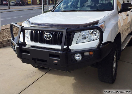 Dobinsons 4x4 Classic Black Deluxe Bullbar for Toyota Land Cruiser Prado 150 Series 2009 to 2013 (Early Release Models) (BU59-3697) - BU59-3697