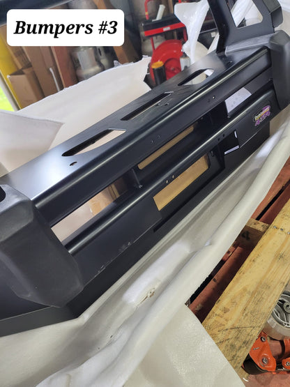 Dobinsons 4x4 Scratch and Dent Black Deluxe Bull Bar Toyota 5th gen 4Runner (2014+) (BU59-5557) - BU59-5557