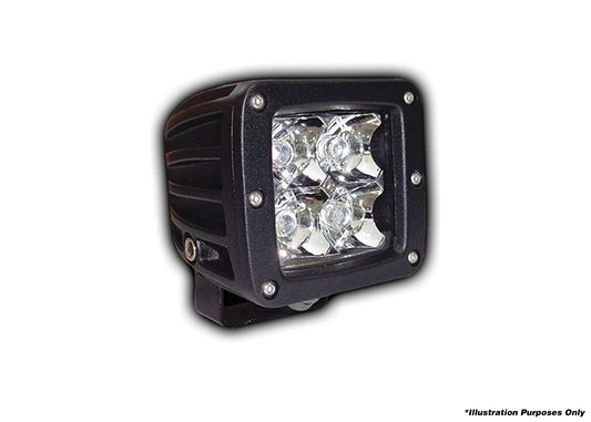 Dobinsons 4x4 16 Watt 1440 Lumens 3" Square Cube Single LED Driving Light(DL80-3767) - DL80-3767
