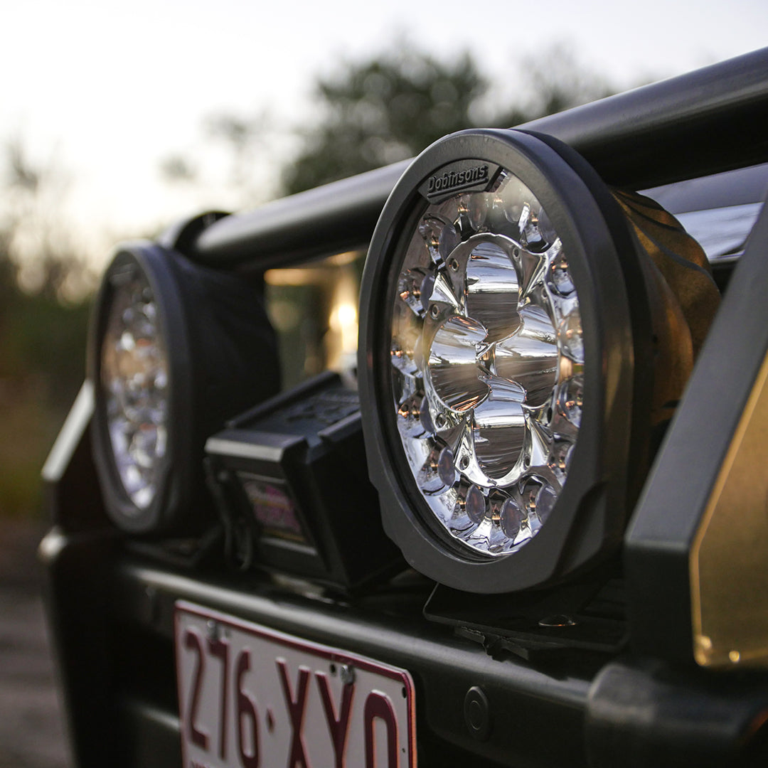 DOBINSONS ZENITH 8.25" 135 WATT LED DRIVING LIGHT (PAIR) (DL80-3773K)