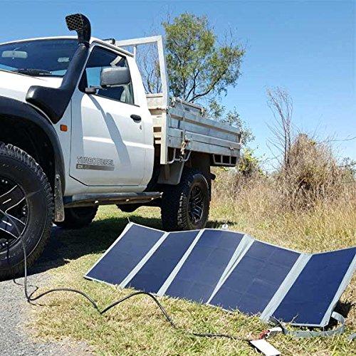 Dobinsons 4x4 130 Watt Folding Solar Panel Kit with MPPT Charging Module - EA80-3843K