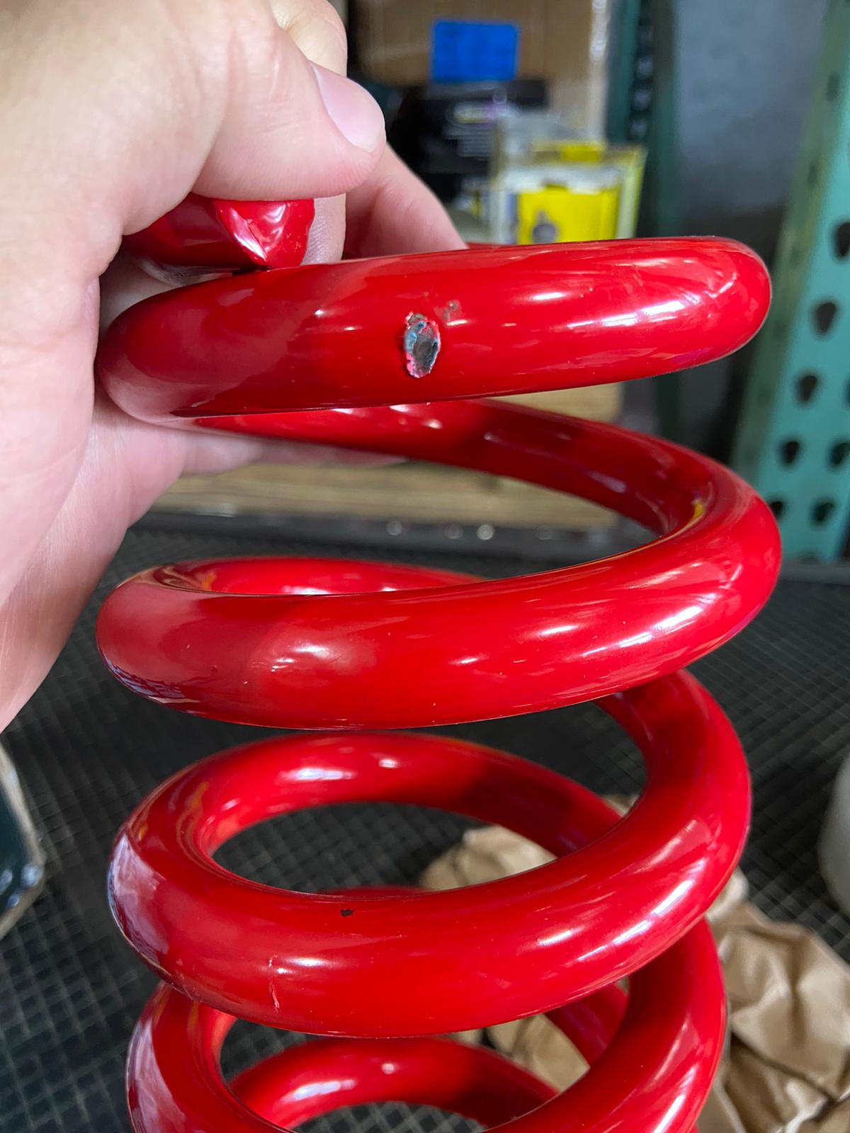 DOBINSONS SCRATCH AND DENT COIL SPRINGS PAIR (RED) - C59-300R