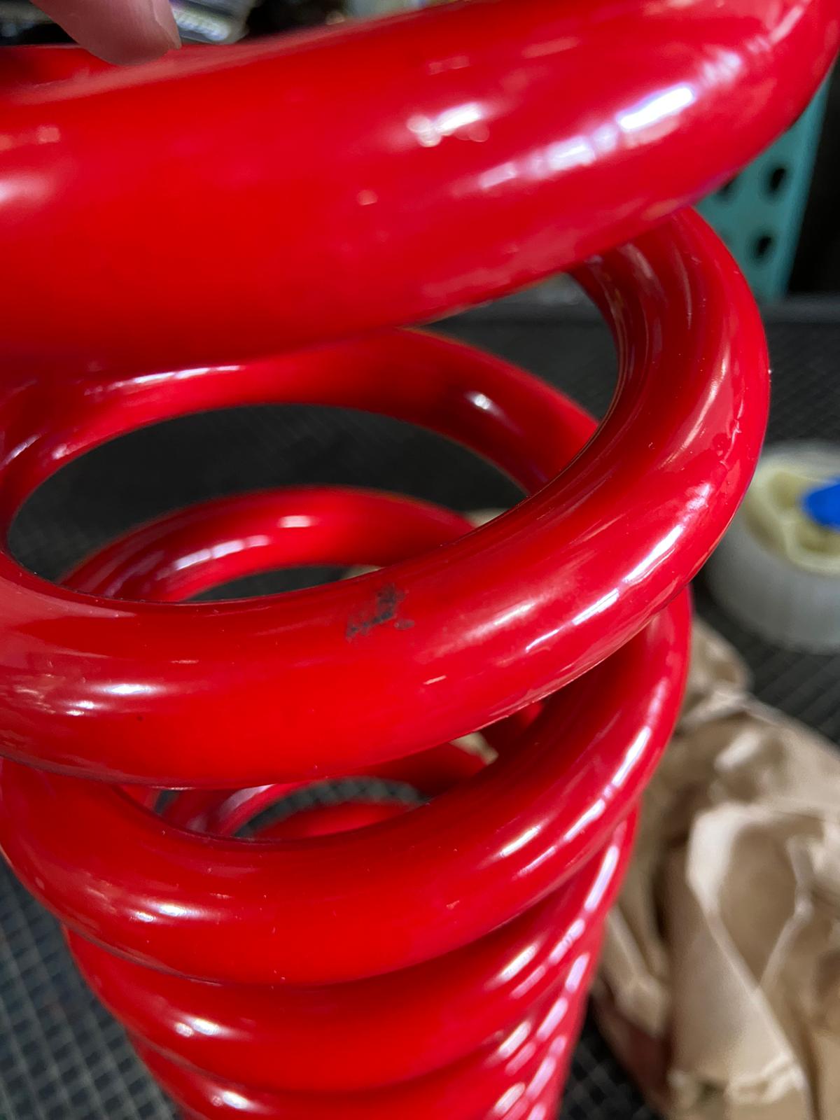 DOBINSONS SCRATCH AND DENT COIL SPRINGS PAIR (RED) - C59-300R