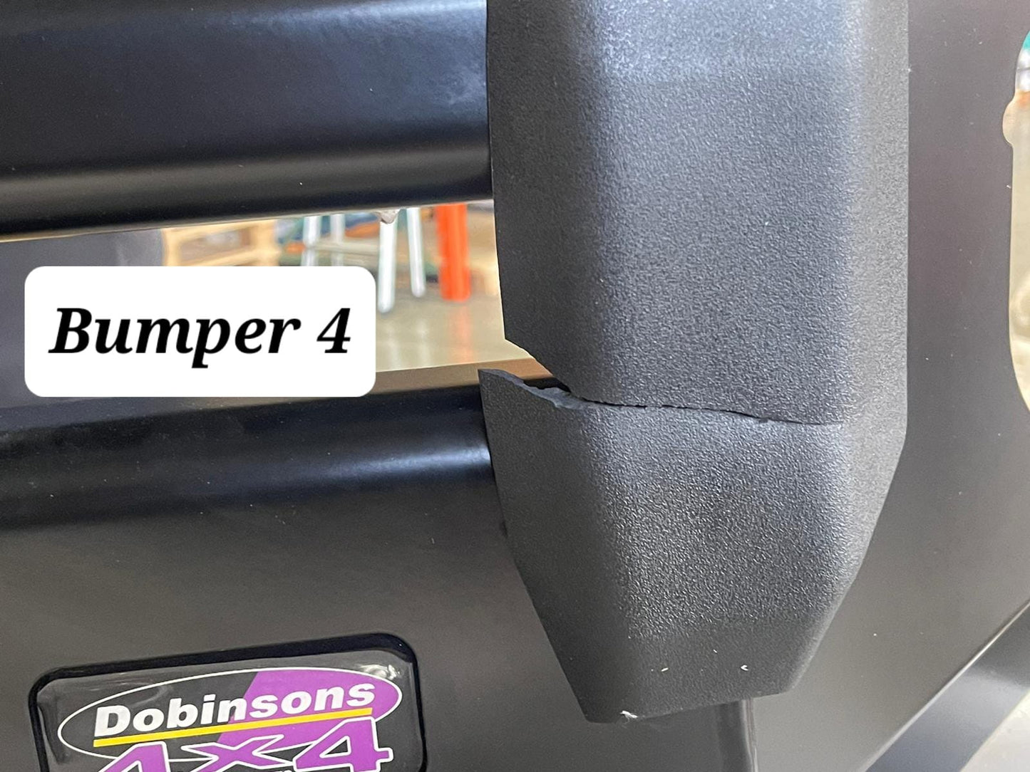 Dobinsons Sratch and Dent 4x4 Black Deluxe Bull Bar Toyota 2nd Gen Tundra (2007-2021)(BU59-5558) - BU59-5558