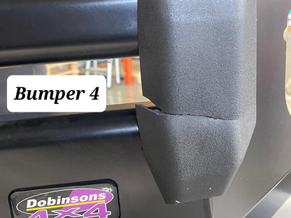 Dobinsons Sratch and Dent 4x4 Black Deluxe Bull Bar Toyota 2nd Gen Tundra (2007-2021)(BU59-5558) - BU59-5558