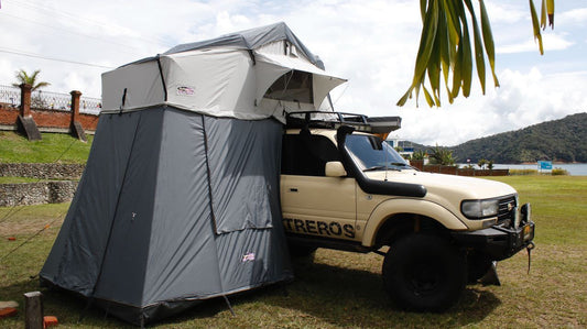 Dobinsons 4x4 Deluxe Roof Top Tent (RTT) with Change (Annex) Room(CE80-3924) - CE80-3924