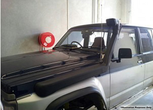 DOBINSONS SNORKEL KIT FOR NISSAN PATROL GQ Y60 3.0L GAS , 4.2 DIESEL - LEFT SIDE MOUNT - SN45-3338