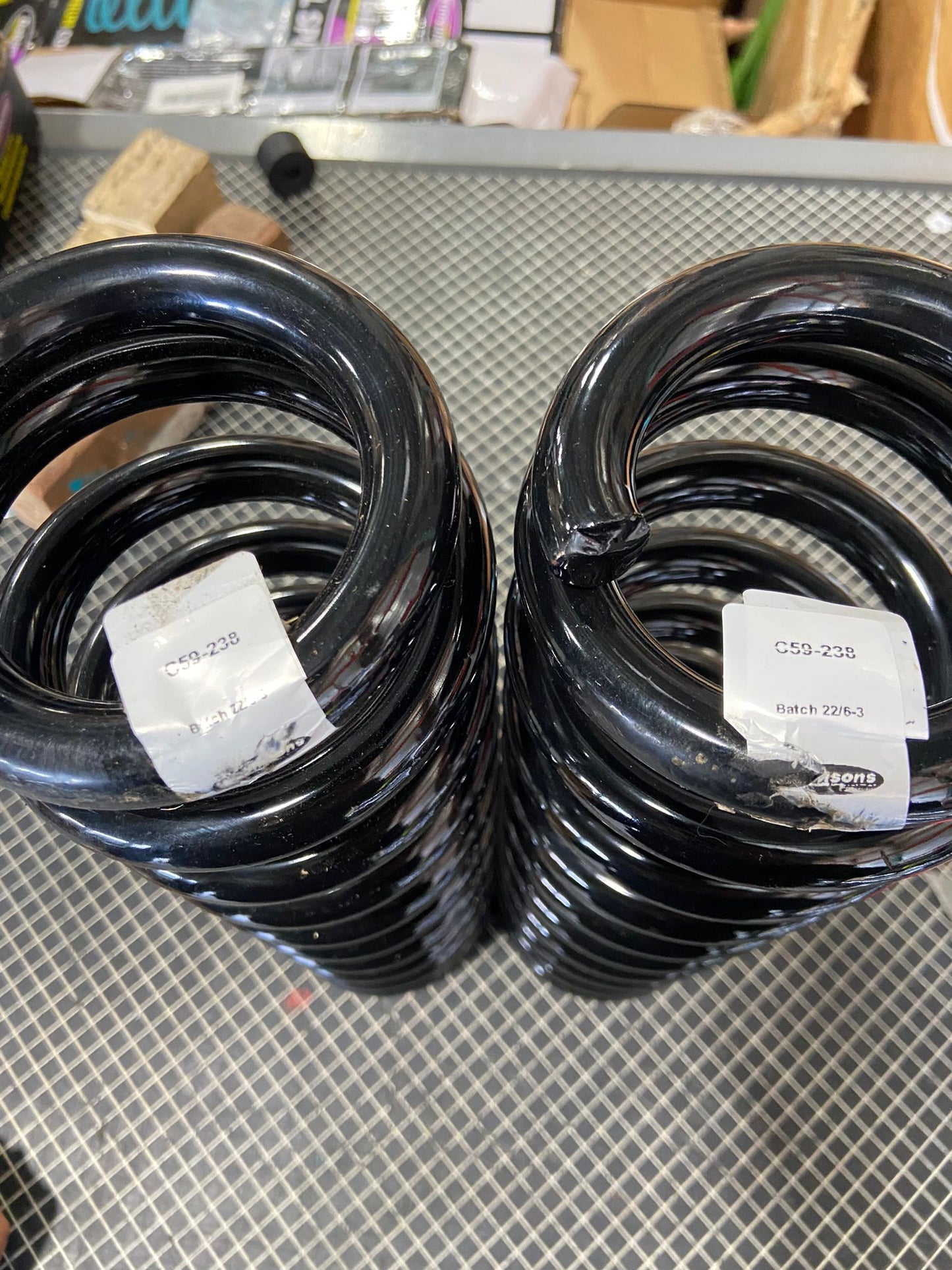 Dobinsons Scratch and Dent Front Coil Springs Black C59-238B