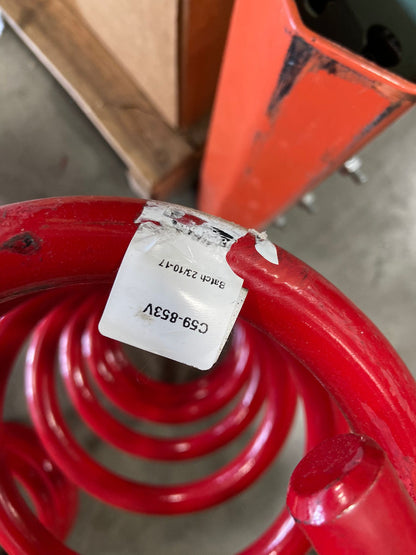 DOBINSONS SCRATCH AND DENT COIL SPRINGS PAIR (RED) - C59-853VR