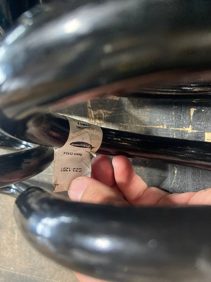 DOBINSONS SRATCH AND DENT COIL SPRINGS PAIR (BLACK) - C29-129TB