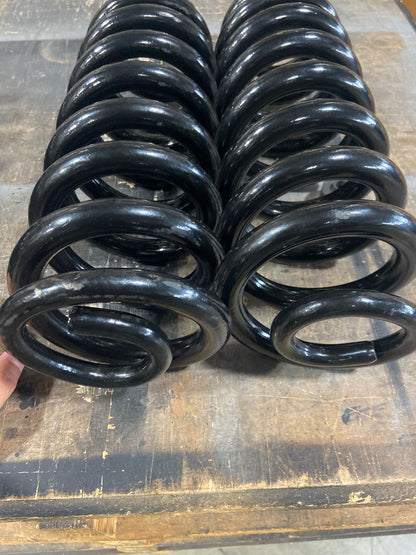 DOBINSONS SRATCH AND DENT COIL SPRINGS PAIR (BLACK) - C29-129TB